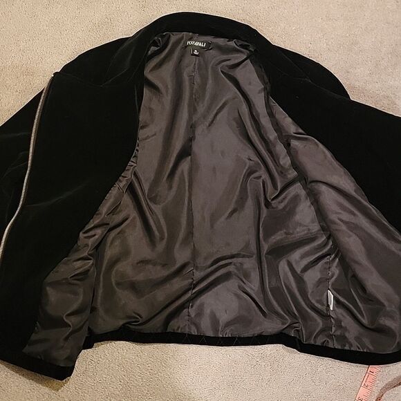 Roz & Ali Black Quilted Women's Jacket sz XL - Picture 7 of 10